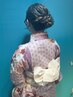 浴衣着付け*＋ヘアセット* ￥6000(※男性可)  ［新宿/着付け/ヘアセット］