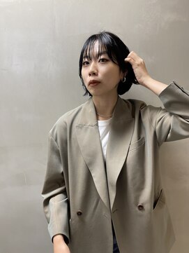 キジ(KIJI) オルチャンミニボブ　※ケア詳細はブログまで