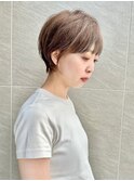 収まりのいいノンブローショート【綾瀬/北千住/亀有】