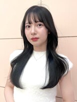 韓国くびれヘア×顔まわりカット