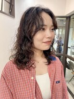 ナループロアオハナ(Nalu pu loa ohana) ロングパーマ/くせ毛/パーマ/大きめカールパーマ