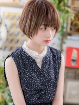 カバーヘア ブリス 志木南口駅前店(COVER HAIR bliss)&nbsp;斜めバング小顔前下がりマッシュボブショートh2志木30代40代!