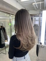 イキ 表参道(iki omotesando)&nbsp;ハッシュカット/フルバング/似合わせカット/レッドブラウン