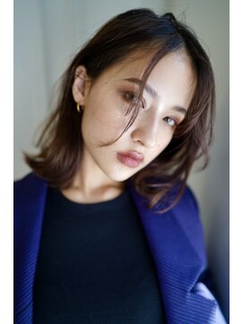 イオエ 心斎橋(ioe) 20代30代40代◎レイヤーカットエアリー美髪セミディ【髪質改善】