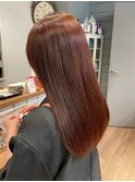【Hairate本川越】オレンジブラウン