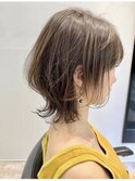 透け感が可愛い☆ネオウルフ　ウルフカット