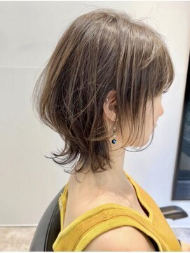 ダブルトーキョー シブヤ(W-TOKYO SHIBUYA) 透け感が可愛い☆ネオウルフ　ウルフカット