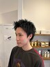 ★メンズ限定クーポン★デザインカット&シャンプー　￥4000