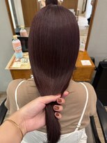 テテ ニコ(tete nico)&nbsp;【大前晴奈】ルビーカラー/艶々ロング