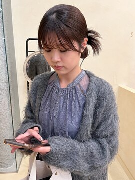 スニュウ(snuw) ヘアセット/シースルーバング