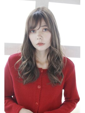 アウラ(Aula by marbles) オリーブベージュ/オリーブグレージュ/ゆるふわ巻き[横浜]