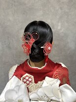 ブレス 横浜(bless)&nbsp;タイトシニヨン/成人式/ヘアセット/卒業式