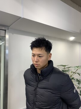 クロムトウキョウ ザ バーバー ネオン 新宿店(CHROM TOKYO the Barber ne/on) テーパーフェード