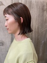 トコラソ 柏店(tocolaso)&nbsp;ブルージュ切りっぱなしボブ