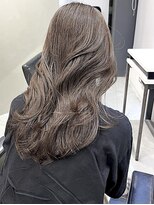 エイト アンバー 天神今泉店(EIGHT amber)&nbsp;明るめグレージュ×艶巻き