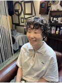 外国人風パーマ！