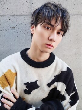 アレンヘアー 郡山開成店(ALLEN hair) メンズ/ハイライトカラー/メッシュ/ツイストスパイラル/ブリーチ