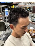 イージードリル/パンク/刈り上げショート/スパイキーショート