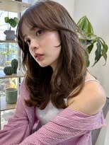 リンネテラス(Lin'ne terrace)&nbsp;大人可愛いワンカールレイヤーカット顔周りカット20代30代40代