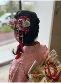 七五三ヘアスタイル