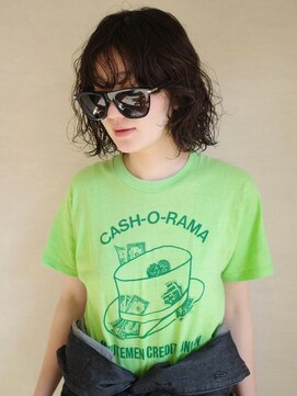 トナリ(tonari) ボブパーマ レイヤーカット ニュアンスパーマ【鹿児島中央】