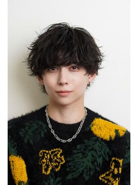 オーシャントーキョーオーバー 渋谷(OCEAN TOKYO OVER) 韓国センターパートコンマバングフェザーパーマニュアンスパーマ