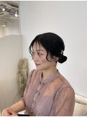 ウェディングお呼ばれヘア