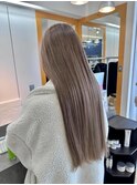 透明感抜群♪ダブルカラーグレージュミルクティーベージュ