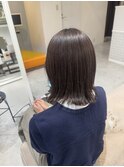 髪質改善ストレート×切りっぱなし