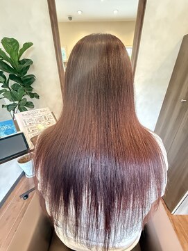 ラ ブリエ 成田公津の杜(La briller) 絹髪ストレート、白髪ぼかし