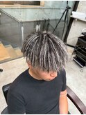 メッシュパイルツイストパーマ/メンズ/刈り上げ/眉毛/ツイスト