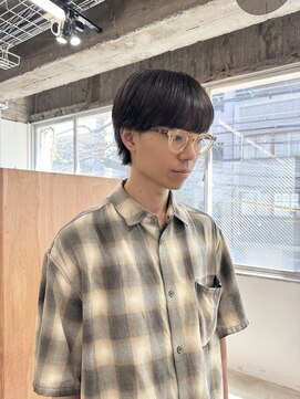 シアー(siar) マッシュウルフ マッシュ ウルフ メンズカット 前上がりヘア