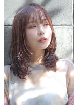 ローリーポーリークラウン(Roly Poly Clown) レイヤーカット/ラベンダーブラウン ＊ 20代30代