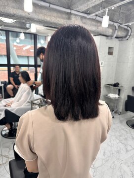 エンディアリング 東銀座(Endearing) イメチェンスタイル/フルバング/似合わせカット/東銀座