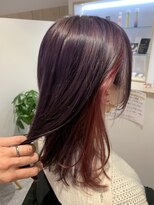 アズールサン 草加西口店(azule-sun)&nbsp;ダブルカラー,ツートンカラー,パープル,ピンク,インナー【草加】