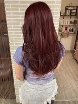 ニューヨークニューヨーク 三宮店(NYNY) ボルドー×ブリーチ無しダブルカラー