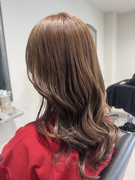 ガーベラ(gerbera) ブリーチなし×赤み消しカラー