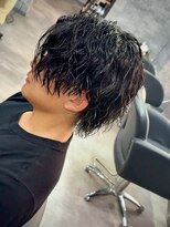 アノ 別府店(Ano.)&nbsp;大分シャドウパーマメンズマッシュ波巻きパーマツイストパーマ