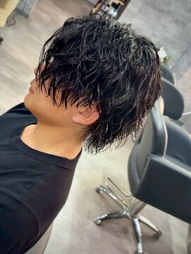 アノ 別府店(Ano.) 大分シャドウパーマメンズマッシュ波巻きパーマツイストパーマ