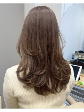 ノネル(nonel.) 透明感カラー/レイヤーカット/小顔カット/ダブルカラー