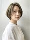 アルバ ヘアリゾート(ALBA)の写真/《三鷹1分》白髪染めでも暗くなりすぎず,自然な明るさに染まるのも嬉しい!ファーストグレイもALBAにお任せ!