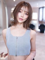 エースハバナ 渋谷(1 HAVANA)&nbsp;レイヤーボブ×ダークアッシュ/クールショート/顔周り/ボブ