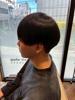 ヘアーショップ エヌアンドエー 越谷店(hair shop N&A) ナチュラルなサラ髪メンズヘア 自然なカールの縮毛矯正と相性○