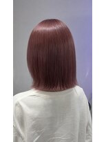 ヴィヒタ 川越 本川越(VIHTA.) ブリーチダブルカラーピンクベージュ川越本川越