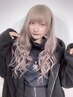 カラー＋最高級ナノシールエクステ80本＋エクステ整えカット
