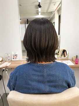 ヘアーアートシフォン 池袋西口店(Hair art chiffon) ミルクブラウン/ダークパープル/髪質改善/白髪染め/縮毛矯正池袋