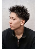 トラスト ザ バーバー 東京駅日本橋店(TRUST the Barber)&nbsp;スパイキーショート/スパイキーパーマ/テーパーフェード