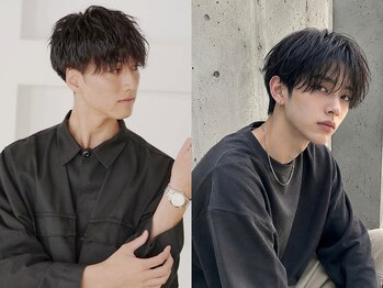ウルア 吉祥寺店(ULUA)の写真/【朝5分でキマる◆セットが簡単なメンズカット】韓国風メンズスタイル～大人男性のオンオフもカッコよく！