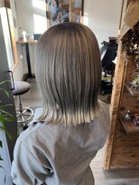 ヘアリラクゼーション ラミー(Hair Relaxation Ramie)&nbsp;ミルクティーベージュボブ