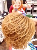 ☆ショートヘア!\(^o^)/ゆる巻き『派手カワスジ盛り☆』~♪